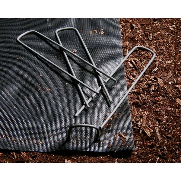 AshmanOnline Galvanized Garden Stakes Landscape Staple & Reviews | Wayfair